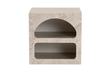 Dalim Sängbord 50 cm - Travertine/Sandsten - Möbler - Sovrum - Sängbord