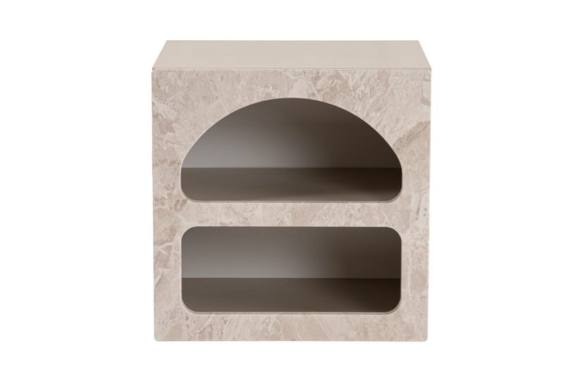 Dalim Sängbord 50 cm - Travertine/Sandsten - Möbler - Sovrum - Sängbord