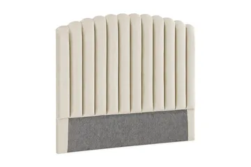 Davia Sänggavel Sammet 140 cm - Beige / Ljus - Möbler - Sovrum - Sänggavlar