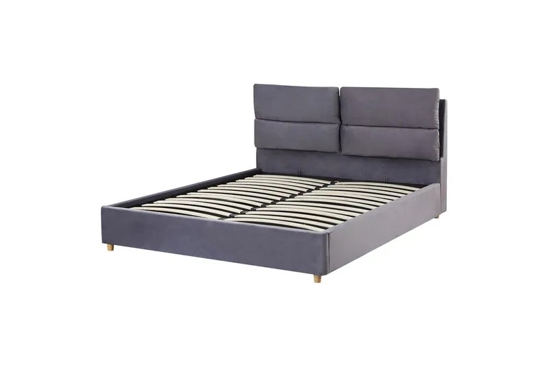 Daxxon Sängram 160x200 cm, Grå