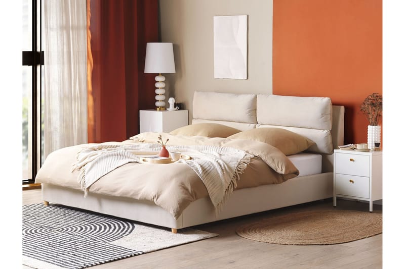 Daxxon Sängram 180x200 cm - Beige - Möbler - Sovrum - Sängram & sängstomme