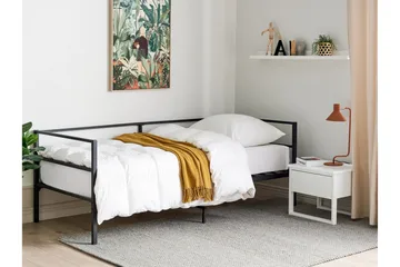 Dayven Sängram 90x200 cm - Svart - Möbler - Sovrum - Sängram & sängstomme