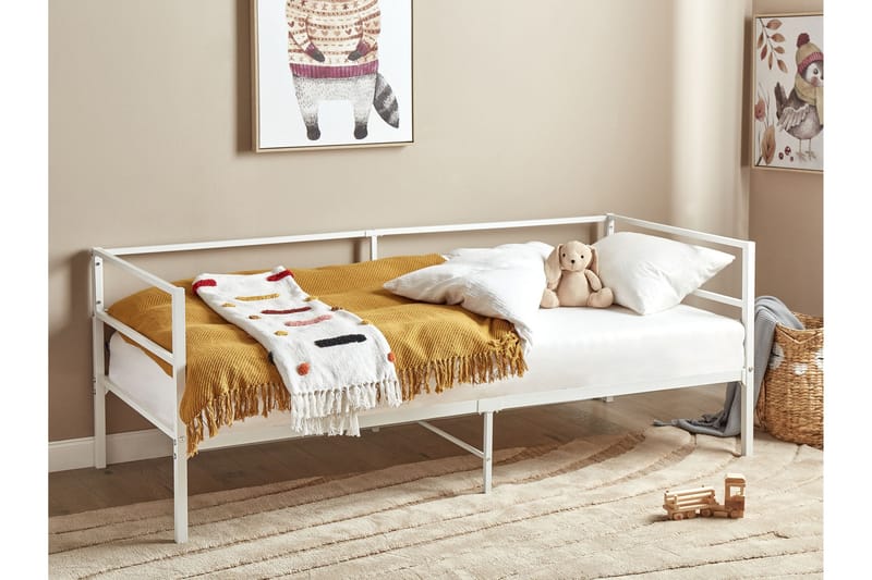 Dayven Sängram 90x200 cm - Vit - Möbler - Sovrum - Sängram & sängstomme