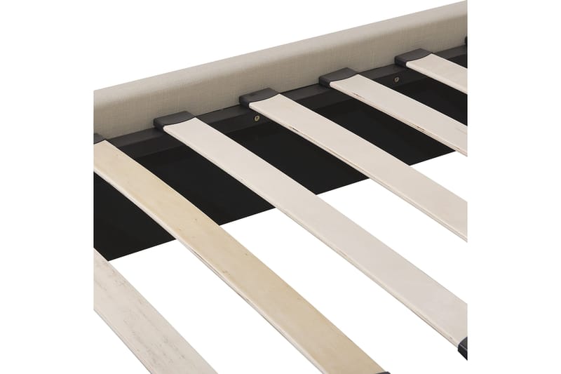 Deagan Sängram 140x200 cm - Beige/Mörkt trä - Möbler - Sovrum - Sängram & sängstomme