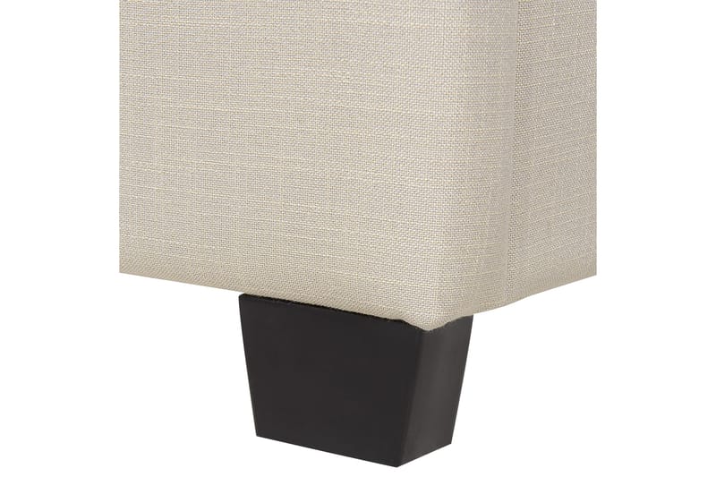 Deagan Sängram 140x200 cm - Beige/Mörkt trä - Möbler - Sovrum - Sängram & sängstomme