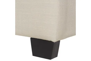 Deagan Sängram 140x200 cm - Beige/Mörkt trä - Möbler - Sovrum - Sängram & sängstomme
