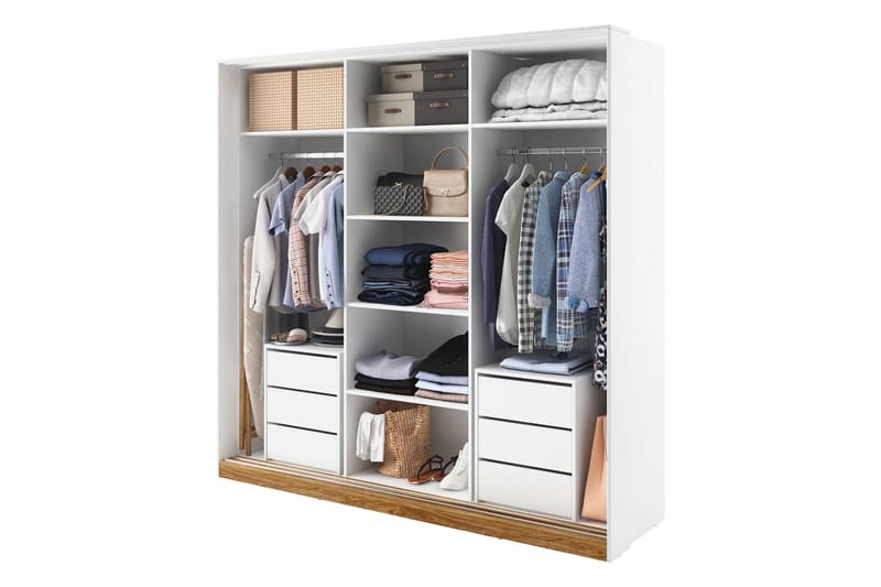 Dentrona Möbelset För Sovrum - Vit/Beige - Möbler - Sovrum - Möbelset för sovrum