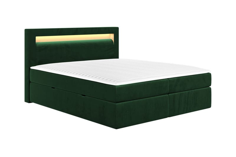 Derry Sängram 160x200 cm Grön - Sängram & sängstomme