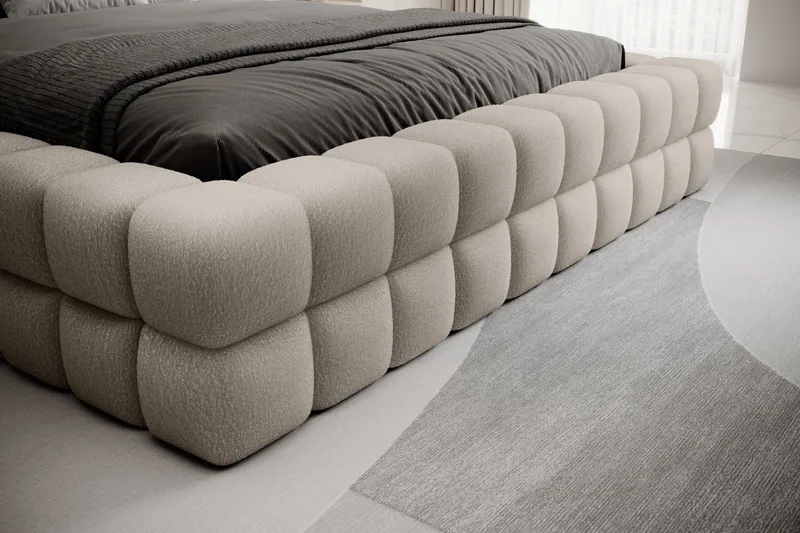 Dizzle Sängram 140x200 cm - Beige - Möbler - Sovrum - Sängram & sängstomme