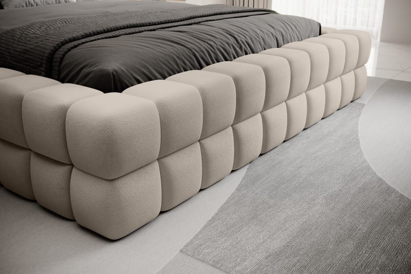 Dizzle Sängram 140x200 cm Beige - Möbler - Sovrum - Sängram & sängstomme