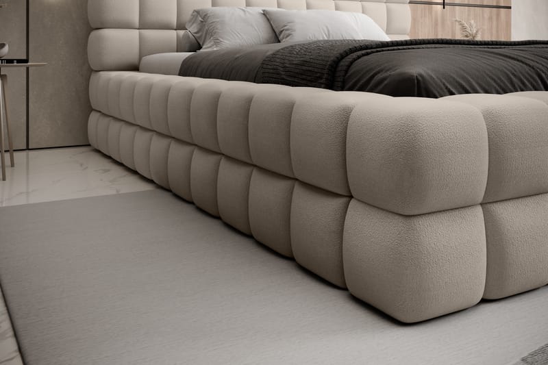 Dizzle Sängram 140x200 cm Beige - Möbler - Sovrum - Sängram & sängstomme