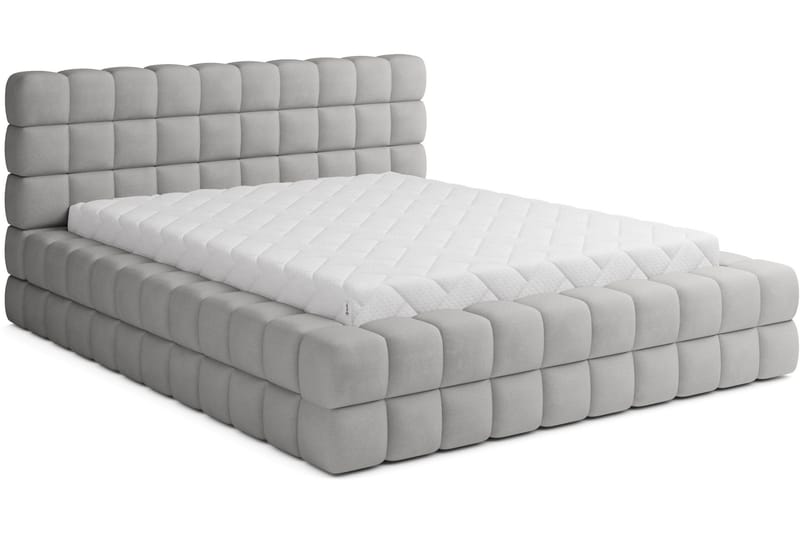 Dizzle Sängram 140x200 cm, Grå