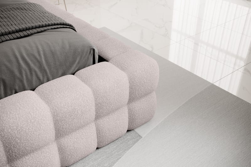 Dizzle Sängram 140x200 cm - Rosa - Möbler - Sovrum - Sängram & sängstomme