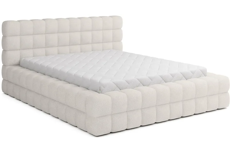 Dizzle Sängram 140x200 cm, Vit