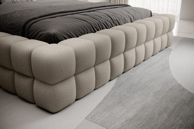 Dizzle Sängram 160x200 cm - Beige - Möbler - Sovrum - Sängram & sängstomme