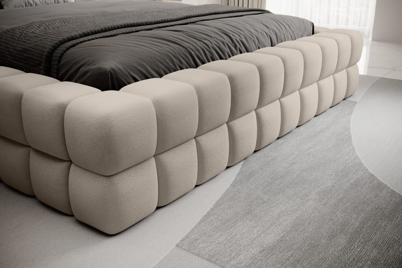 Dizzle Sängram 160x200 cm - Beige - Möbler - Sovrum - Sängram & sängstomme