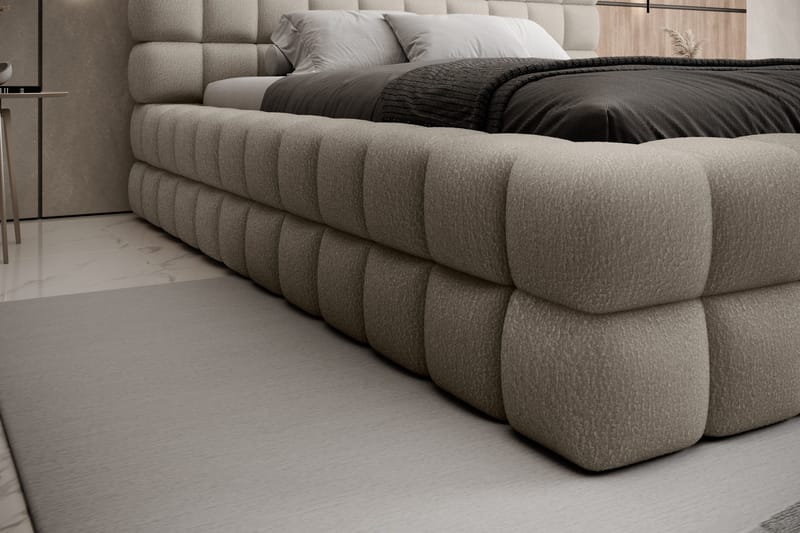 Dizzle Sängram 160x200 cm - Beige - Möbler - Sovrum - Sängram & sängstomme