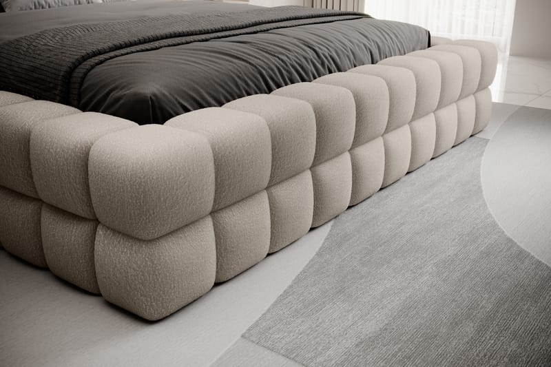 Dizzle Sängram 160x200 cm Beige - Möbler - Sovrum - Sängram & sängstomme