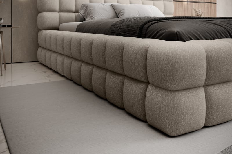 Dizzle Sängram 160x200 cm Beige - Möbler - Sovrum - Sängram & sängstomme