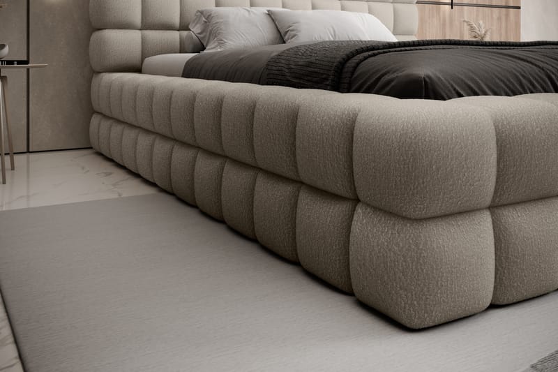Dizzle Sängram 160x200 cm Beige - Möbler - Sovrum - Sängram & sängstomme
