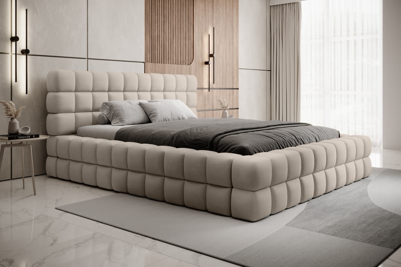 Dizzle Sängram 160x200 cm Beige - Möbler - Sovrum - Sängram & sängstomme