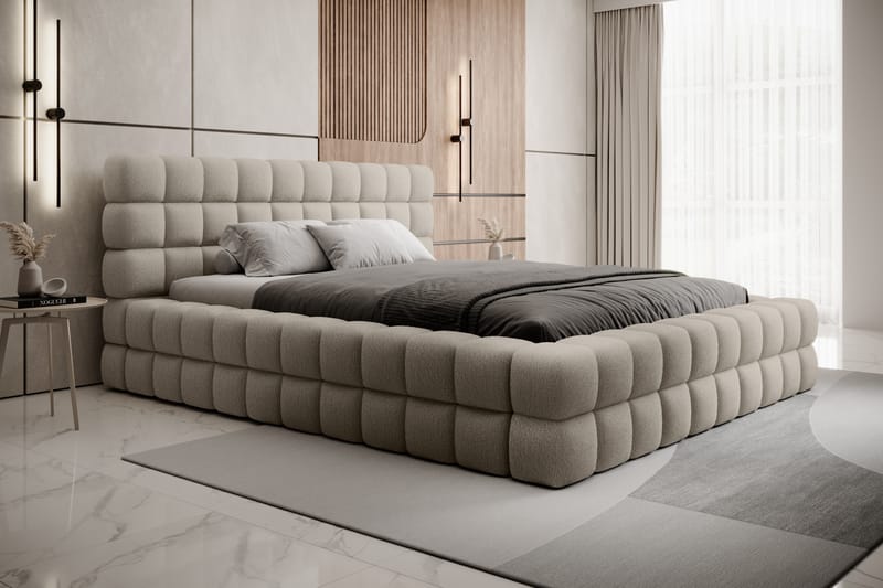 Dizzle Sängram 160x200 cm Beige - Möbler - Sovrum - Sängram & sängstomme