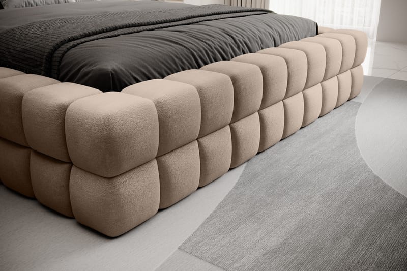 Dizzle Sängram 160x200 cm - Beige - Möbler - Sovrum - Sängram & sängstomme