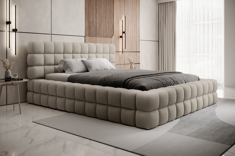 Dizzle Sängram 160x200 cm - Beige - Möbler - Sovrum - Sängram & sängstomme