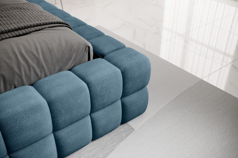 Dizzle Sängram 160x200 cm - Blå - Möbler - Sovrum - Sängram & sängstomme