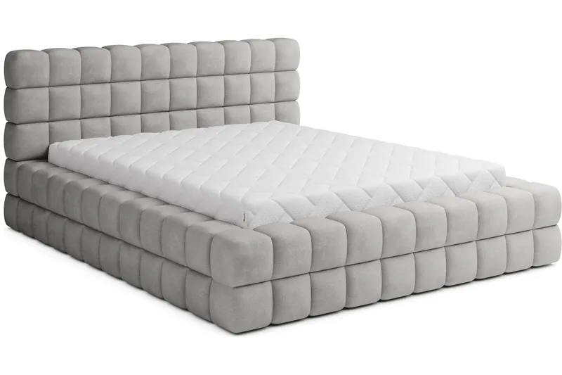 Dizzle Sängram 160x200 cm, Grå