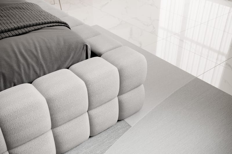 Dizzle Sängram 160x200 cm - Grå - Möbler - Sovrum - Sängram & sängstomme