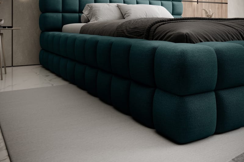 Dizzle Sängram 160x200 cm - Grön - Möbler - Sovrum - Sängram & sängstomme