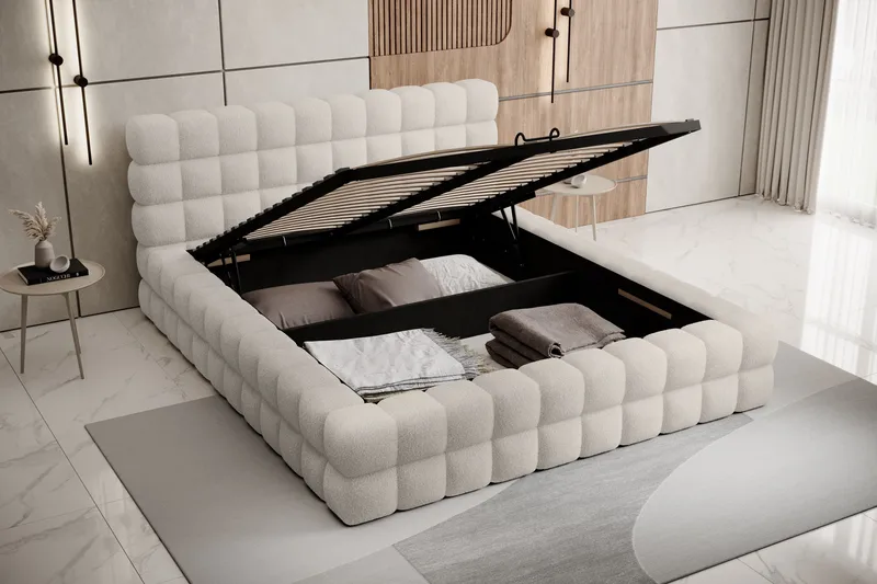 Dizzle Sängram 180x200 cm - Beige - Möbler - Sovrum - Sängram & sängstomme