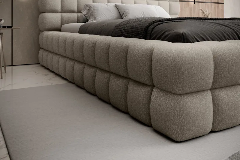 Dizzle Sängram 180x200 cm - Beige - Möbler - Sovrum - Sängram & sängstomme