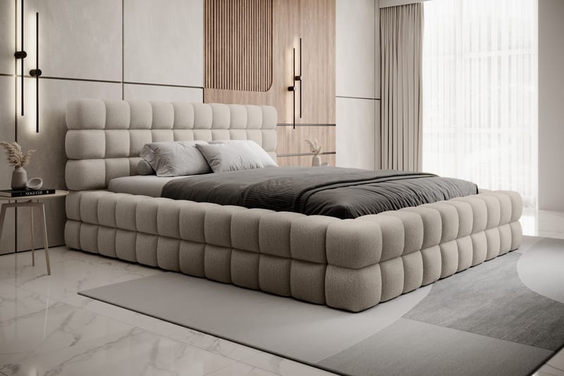 Dizzle Sängram 180x200 cm - Beige - Möbler - Sovrum - Sängram & sängstomme