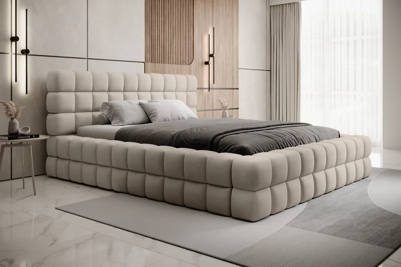Dizzle Sängram 180x200 cm - Beige - Möbler - Sovrum - Sängram & sängstomme