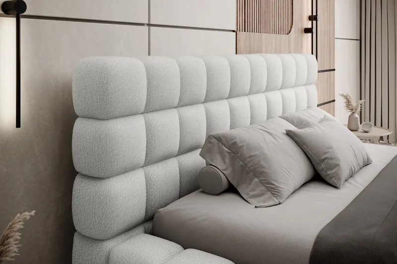 Dizzle Sängram 180x200 cm - Vit - Möbler - Sovrum - Sängram & sängstomme