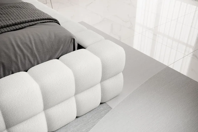 Dizzle Sängram 180x200 cm - Vit - Möbler - Sovrum - Sängram & sängstomme