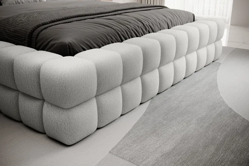 Dizzle Sängram 180x200 cm - Vit - Möbler - Sovrum - Sängram & sängstomme