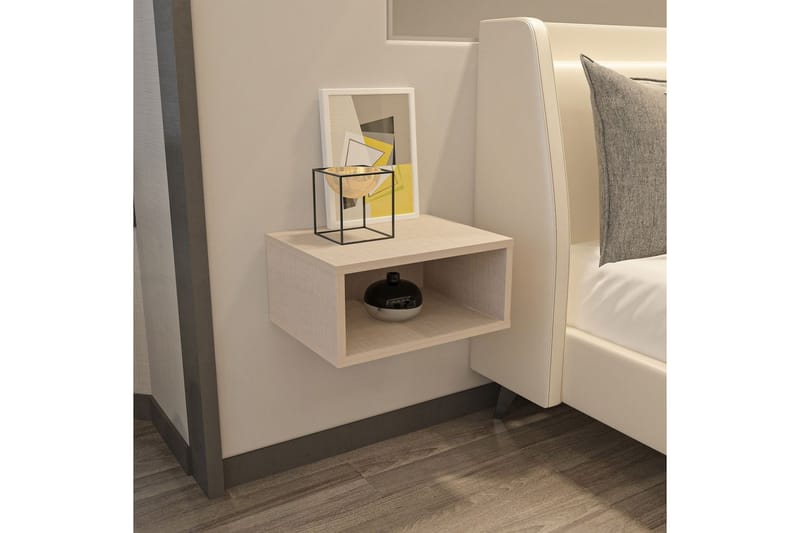 Dora Sängbord 45 cm - Beige - Möbler - Sovrum - Sängbord