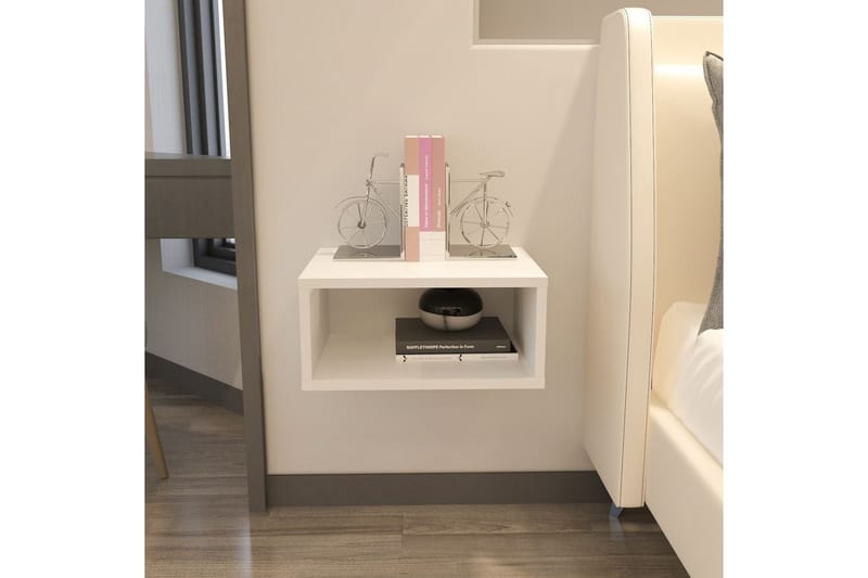 Dora Sängbord 45 cm - Vit - Möbler - Sovrum - Sängbord