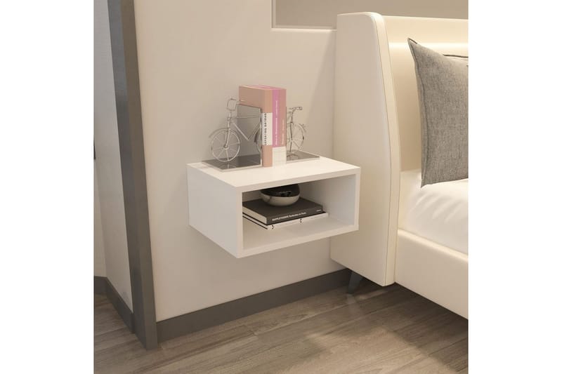 Dora Sängbord 45 cm - Vit - Möbler - Sovrum - Sängbord