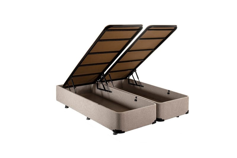 Dubbel Sängram Dasina Dubbel Beige - 140 x 200 cm - Möbler - Sovrum - Sängram & sängstomme