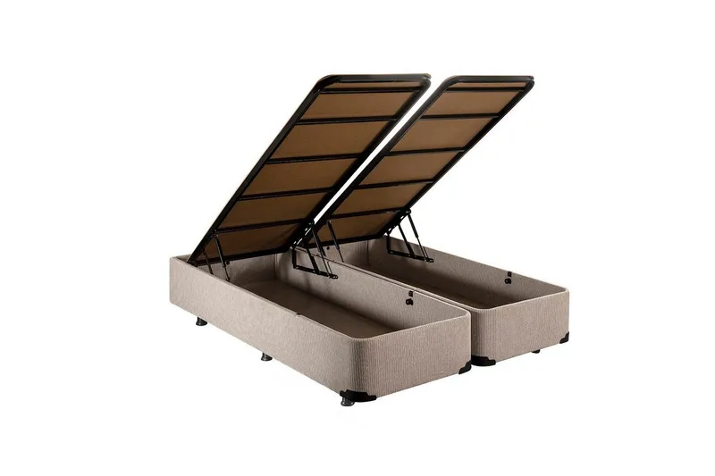 Dubbel Sängram Dasina Dubbel Beige - 160 x 200 cm - Möbler - Sovrum - Sängram & sängstomme