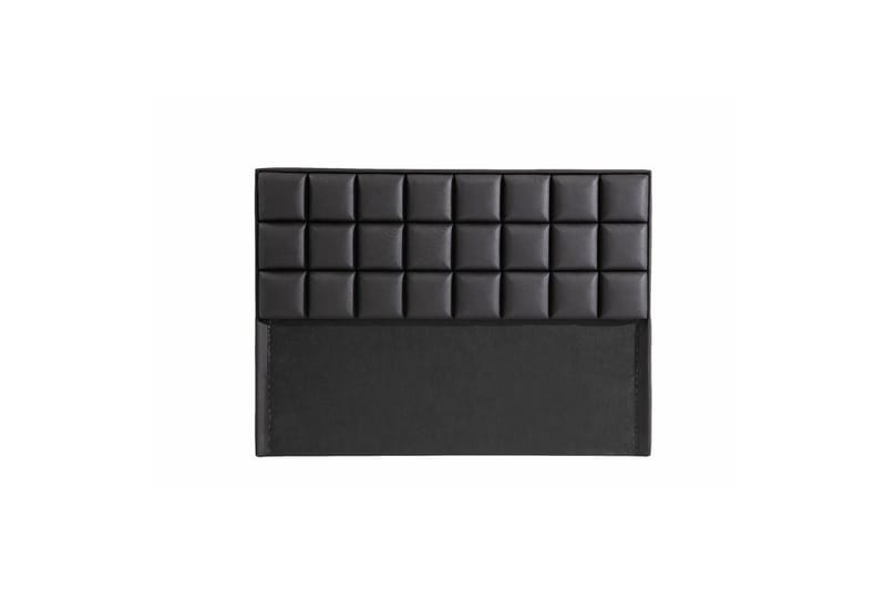 Dubbel Sängram & Sänggavel Drelna svart - 120 x 38 x 200 cm - Möbler - Sovrum - Sängram & sängstomme