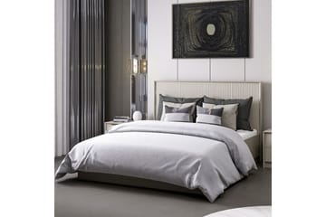 Dubbel Sängram & Sänggavel Fruitland Stone (150 x 35 x 208 cm) - Grå - Möbler - Sovrum - Sängram & sängstomme
