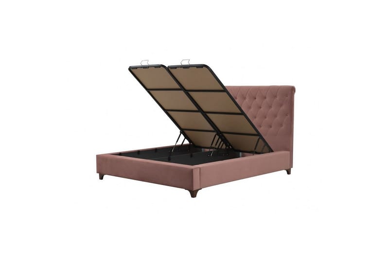 Dubbel Sängram & Sänggavel Subra Dammig Veya - 160 x 130 x 200 cm - Möbler - Sovrum - Sängram & sängstomme