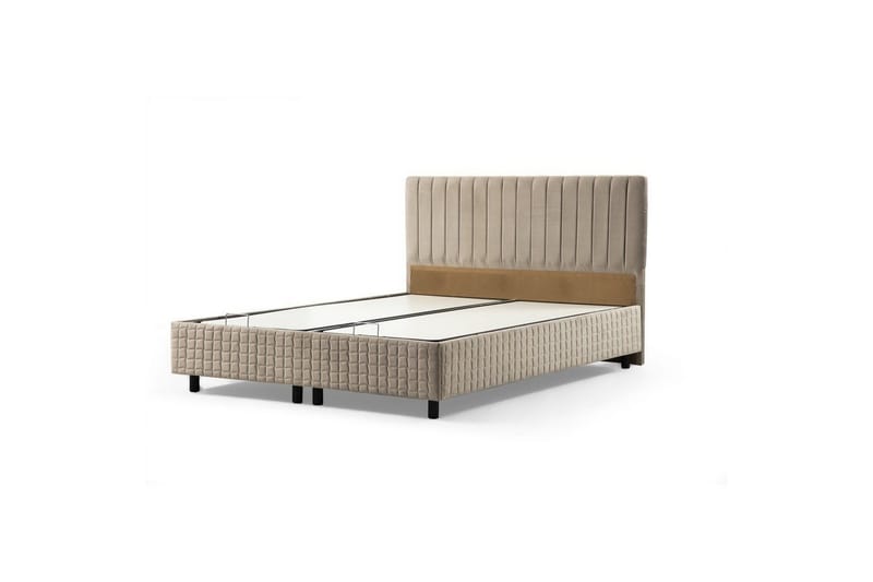 Dubbel Sängram & Sänggavel Sudamal Brun - 160 x 110 x 200 cm - Möbler - Sovrum - Sängram & sängstomme