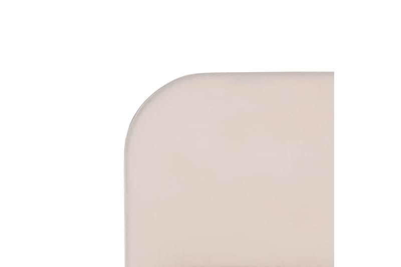 Dubbelsäng av sammet 140 x 200 Beige FLAYAT - Möbler - Sovrum - Sängram & sängstomme