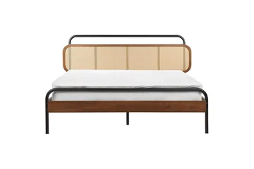Dubbelsäng Boussicourt med lamellram 160x200 cm - 160x200 cm - Möbler - Sovrum - Sängram & sängstomme